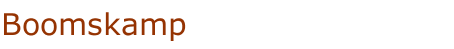 Boomskamp